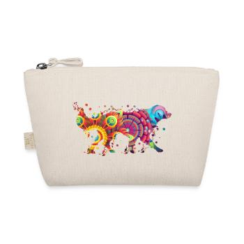 Golden Retriever Hund Hunde Design Hundeliebhaber - Bio-Täschchen - Natur - Vorne