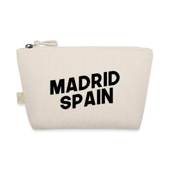 Design Madrid Spanien online kaufen - Bio-Täschchen - Natur - Vorne