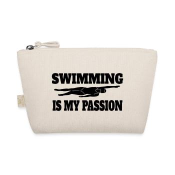 Nageur Nageur Club de natation Femme nageuse - Trousse biologique - nature - Devant