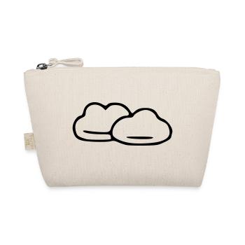 Plant drawing nature sketch black - Organic Pouch - nature - Front