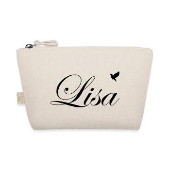 Lisa beau nom Noir - Trousse biologique - nature - Devant