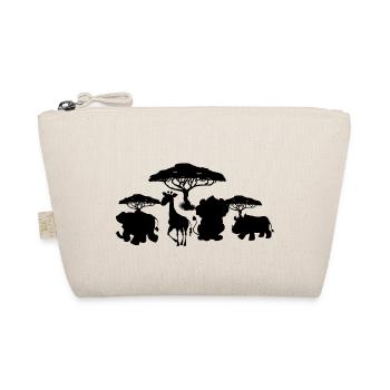 Safari Zoo Animal Safari Zoo - Organic Pouch - nature - Front