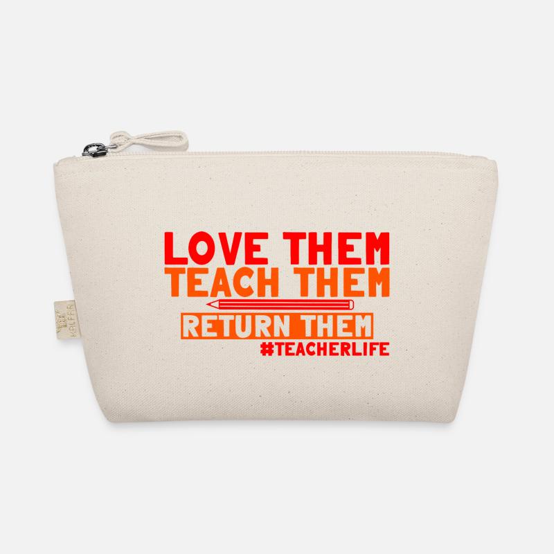 Love Them Teach Them Return Them 3 Bio-Täschchen