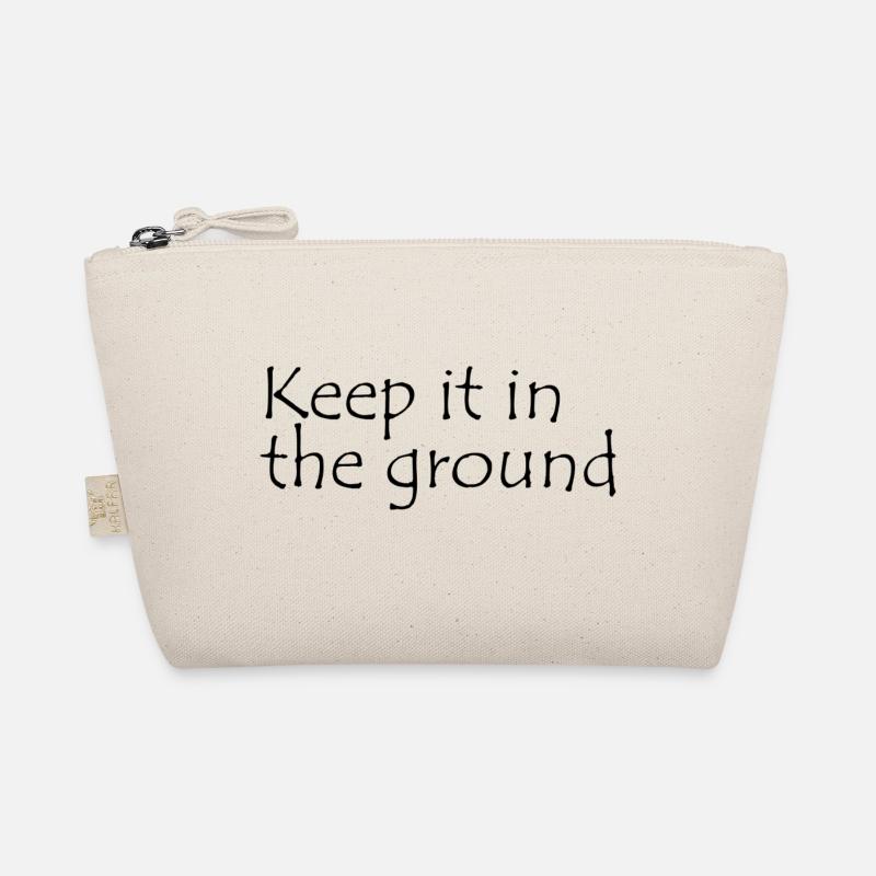 Lützerath Spruch Keep in the ground Bio-Täschchen