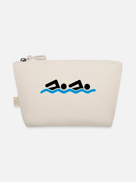 Swimming Team - Bio-Täschchen - Natur