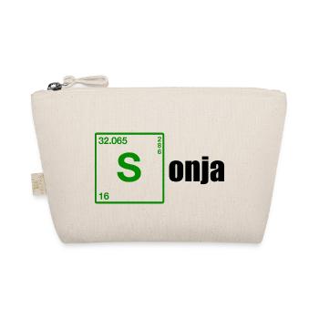 Sonja Gift black - Organic Pouch - nature - Front