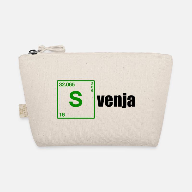 Svenja First name black Organic Pouch