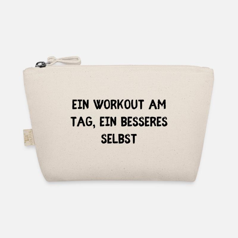 Ein Workout am Tag Bio-Täschchen