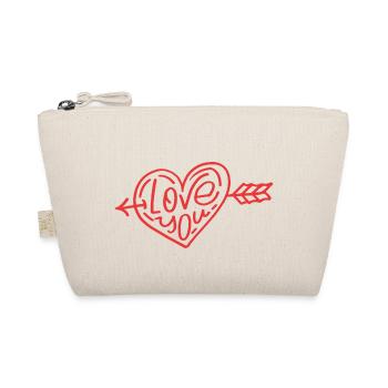 Je t’aime - Trousse biologique - nature - Devant