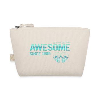 Awesome since 1986 Geschenk - Bio-Täschchen - Natur - Vorne