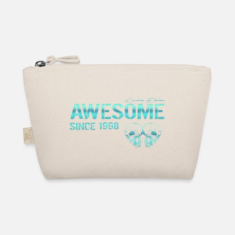 Awesome since 1998 Geschenk - Bio-Täschchen - Natur