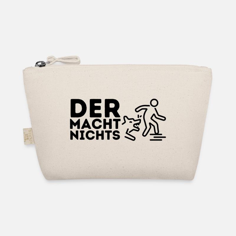 Der Hund mach nichts! Lustiges Geschenk - Bio-Täschchen - Natur