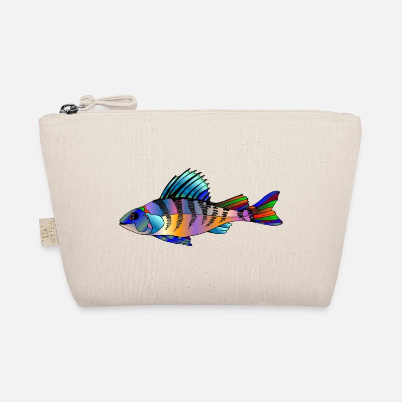 Fisch - Bio-Täschchen - Natur