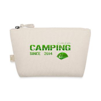 Camping 2014 Geschenk - Bio-Täschchen - Natur - Vorne