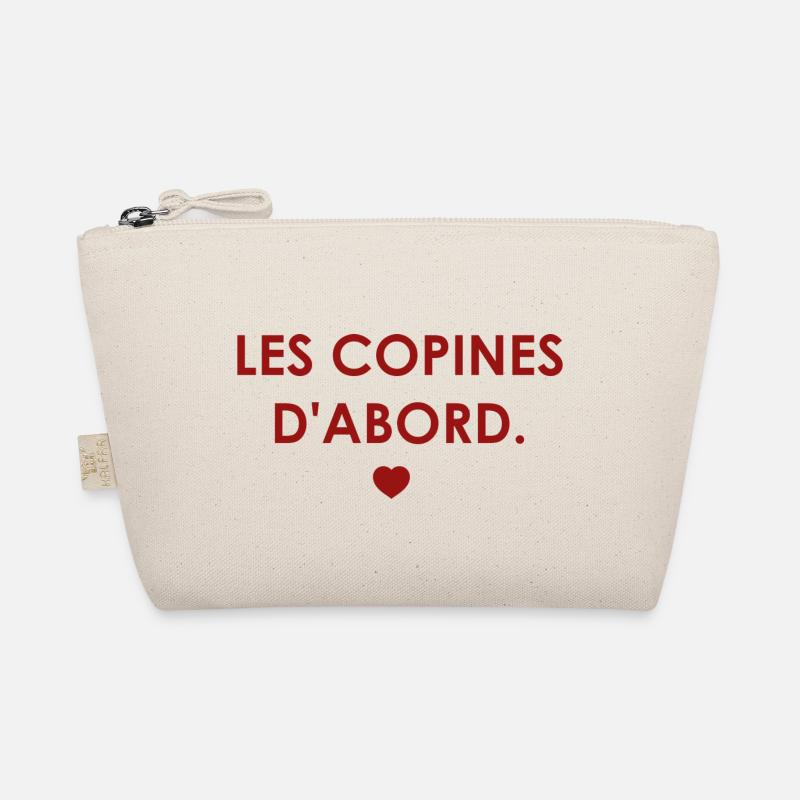 Les copines d'abord - cœur Trousse biologique