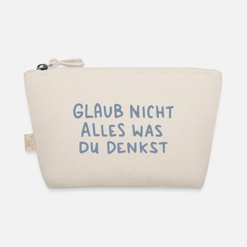 was du denkst - Bio-Täschchen - Natur