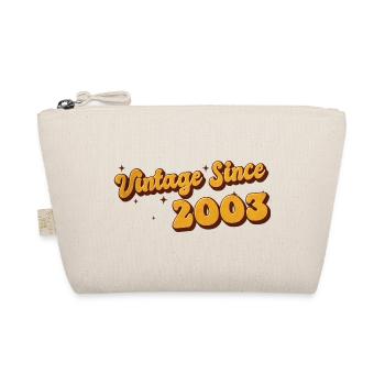 Millésime depuis 2003 20 ans - Groovy 20ème - Trousse biologique - nature - Devant