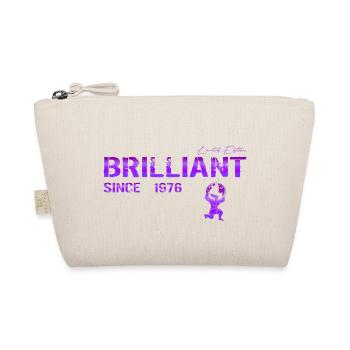 Brilliant since 1976 - Organic Pouch - nature - Front