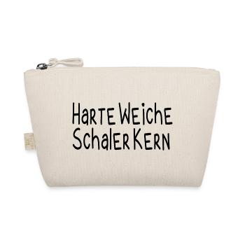 Harte Weiche Schaler Kern - Bio-Täschchen - Natur - Vorne