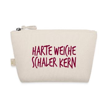 Harte Weiche Schaler Kern - Bio-Täschchen - Natur - Vorne