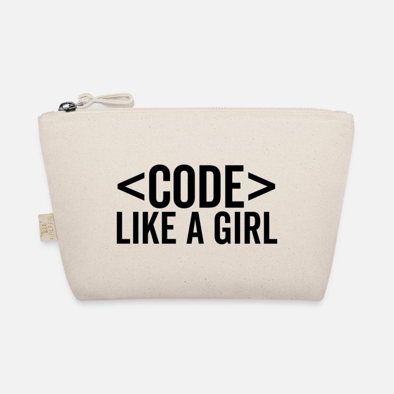 Code wie ein Mädchen Bio-Täschchen