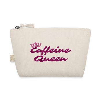 Caffeine Queen T Shirt - Organic Pouch - nature - Front