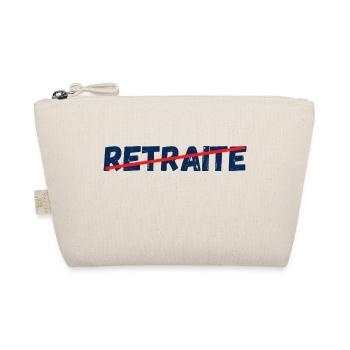 non à la retraite - Trousse biologique - nature - Devant