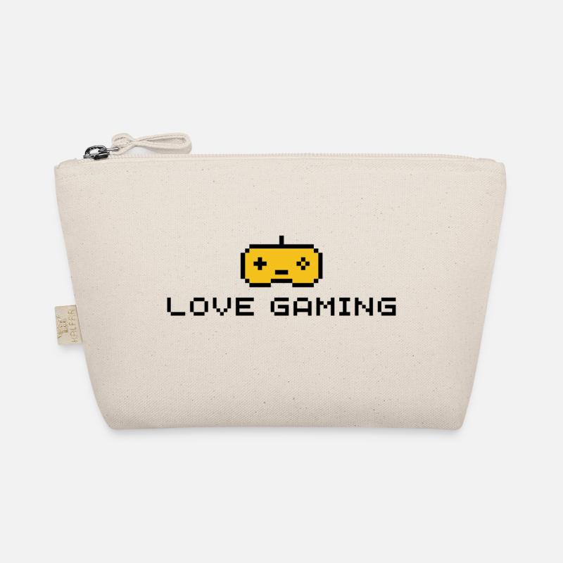 LIEBE GAMING Bio-Täschchen