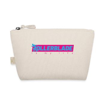 Le roller est ma vie - Trousse biologique - nature - Devant
