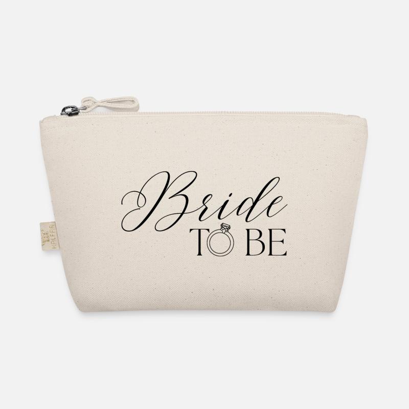 BRIDE TO BE - Bio-Täschchen - Natur