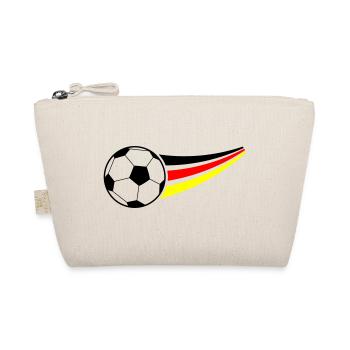 Fussball - Bio-Täschchen - Natur - Vorne