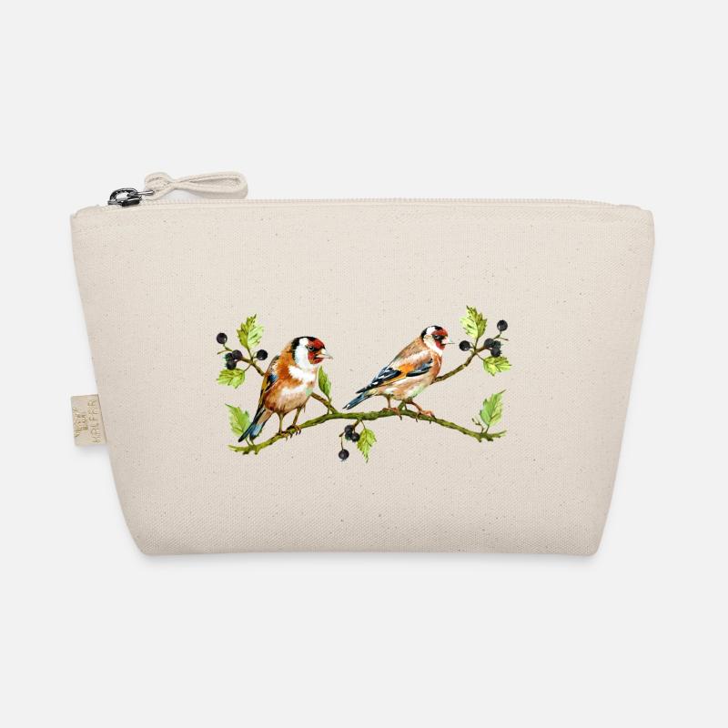 Bunte Vögel Bio-Täschchen