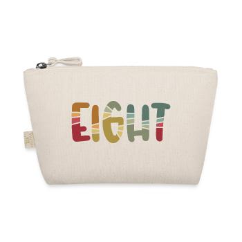 Huit - 8 ans anniversaire, 8 ans anniversaire - Trousse biologique - nature - Devant