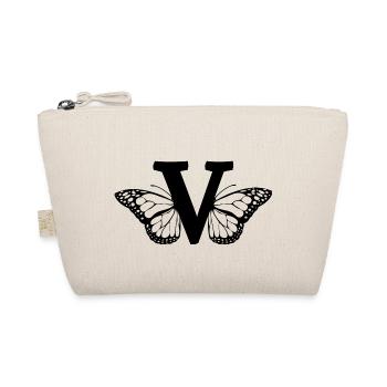 lettre v papillon - Trousse biologique - nature - Devant