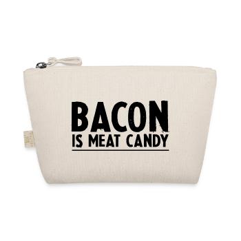 Bacon Is Meat Candy 3 - Bio-Täschchen - Natur - Vorne