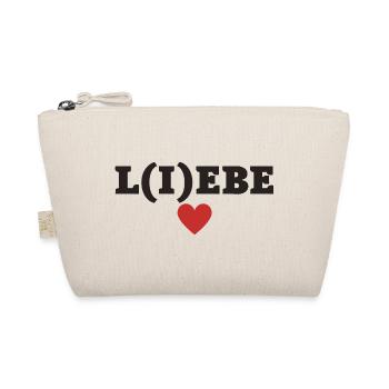 Liebe Lebe - Bio-Täschchen - Natur - Vorne