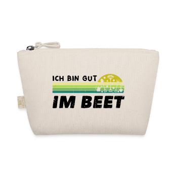 Gärtner Ich Bin Gut Im Beet - Bio-Täschchen - Natur - Vorne