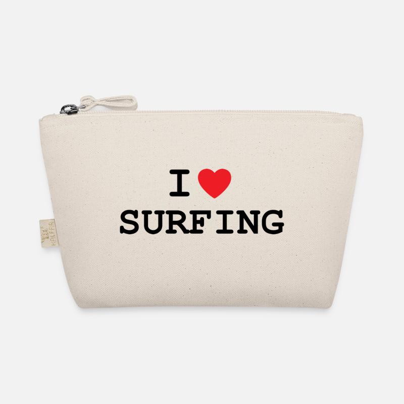 I love surfing Organic Pouch