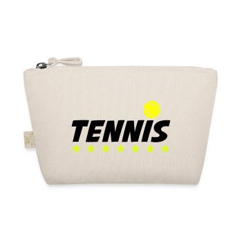 tennis 01 - Bio-Täschchen - Natur - Vorne