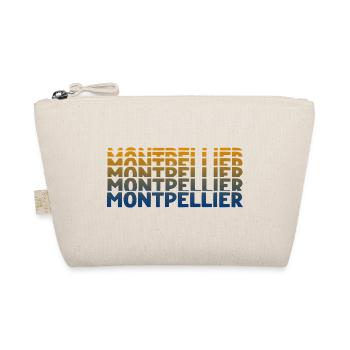 Montpellier France - Organic Pouch - nature - Front
