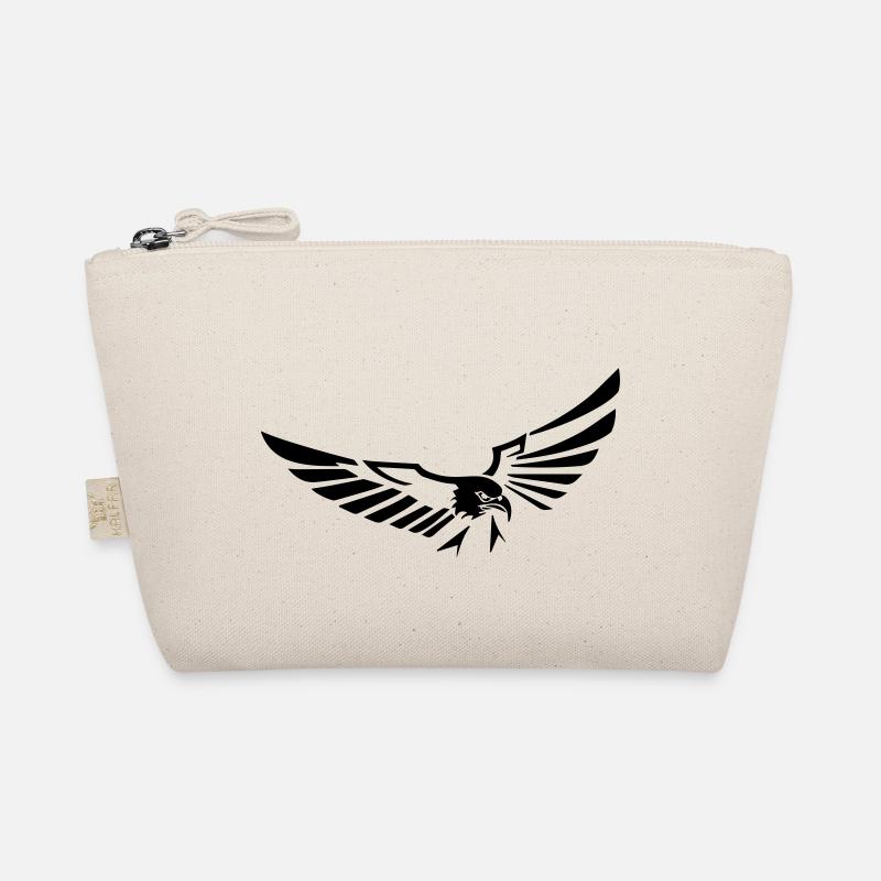 flying eagle opening its wings - 20 Organic Pouch