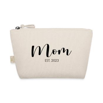 Mom est 2023 Mama Muttertag - Bio-Täschchen - Natur - Vorne