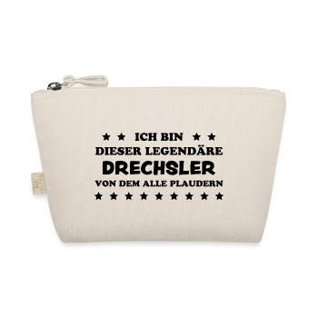 Drechsler Lustiger Spruch Job Drechsler Geschenk - Bio-Täschchen - Natur - Vorne
