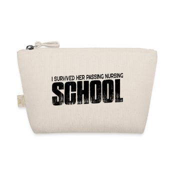I Survived Her Passing Nursing School 17 - Organic Pouch - nature - Front