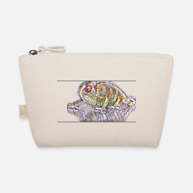 Caméléon - Impression d’art colorée et élégante - Trousse biologique - nature