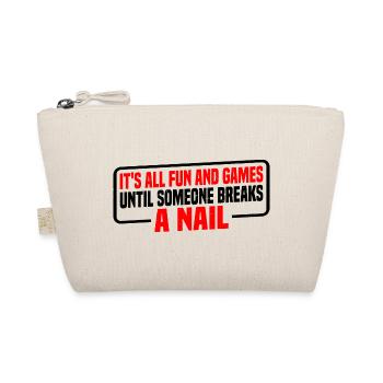 C’est tout amusant et des jeux jusqu’à ce que quelqu’un casse un ongle4 - Trousse biologique - nature - Devant