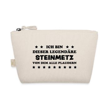 Steinmetz Lustiger Spruch Kunst Steinmetz Geschenk - Bio-Täschchen - Natur - Vorne