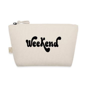 Weekend Bold Script - Organic Pouch - nature - Front