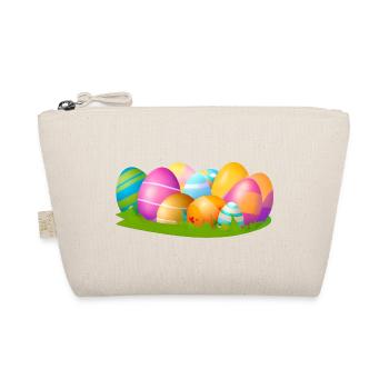Cadeau d’oeuf de Pâques Lapin de Pâques Joyeuses Pâques - Trousse biologique - nature - Devant