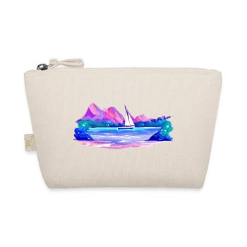 Sailing Sailing Sailing Sailing Sailboat - Organic Pouch - nature - Front